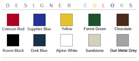 Color Options for Ranges and Ovens