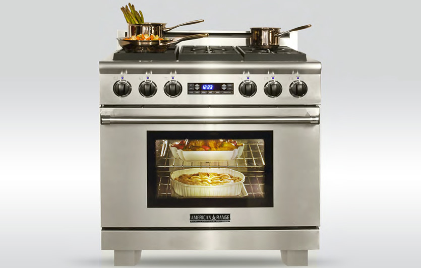 Dual Fuel Residential Stoves by American Range